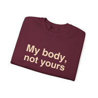 My Body, Not Yours