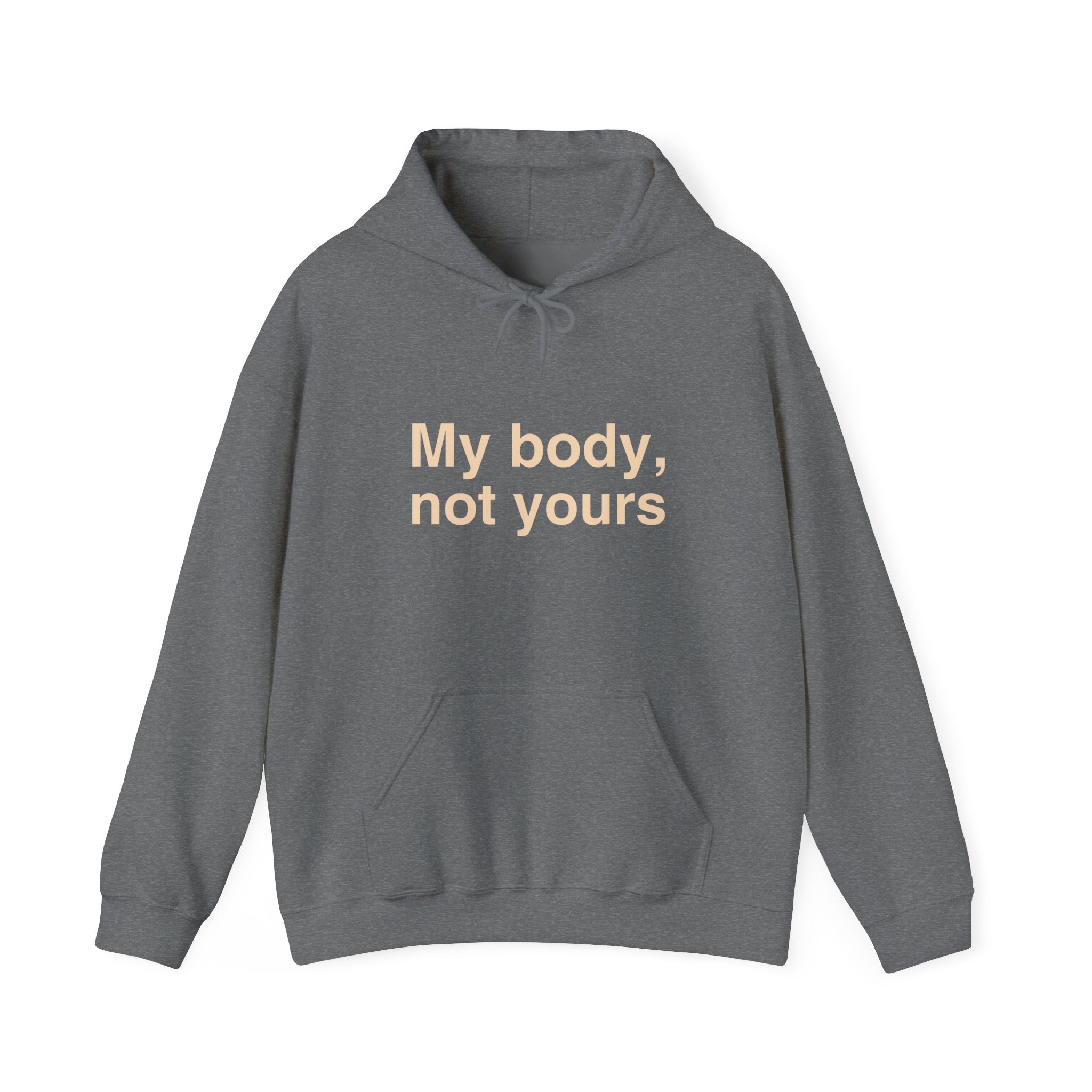 My Body, Not Yours Hoodies
