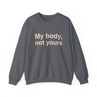 My Body, Not Yours