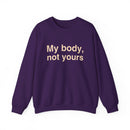 My Body, Not Yours