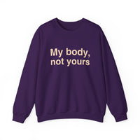 My Body, Not Yours