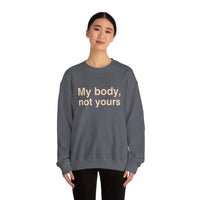 My Body, Not Yours