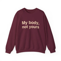 My Body, Not Yours