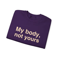 My Body, Not Yours