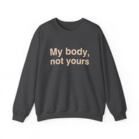 My Body, Not Yours