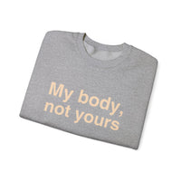 My Body, Not Yours