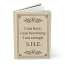 S.H.E Affirmation Hardcover Journal