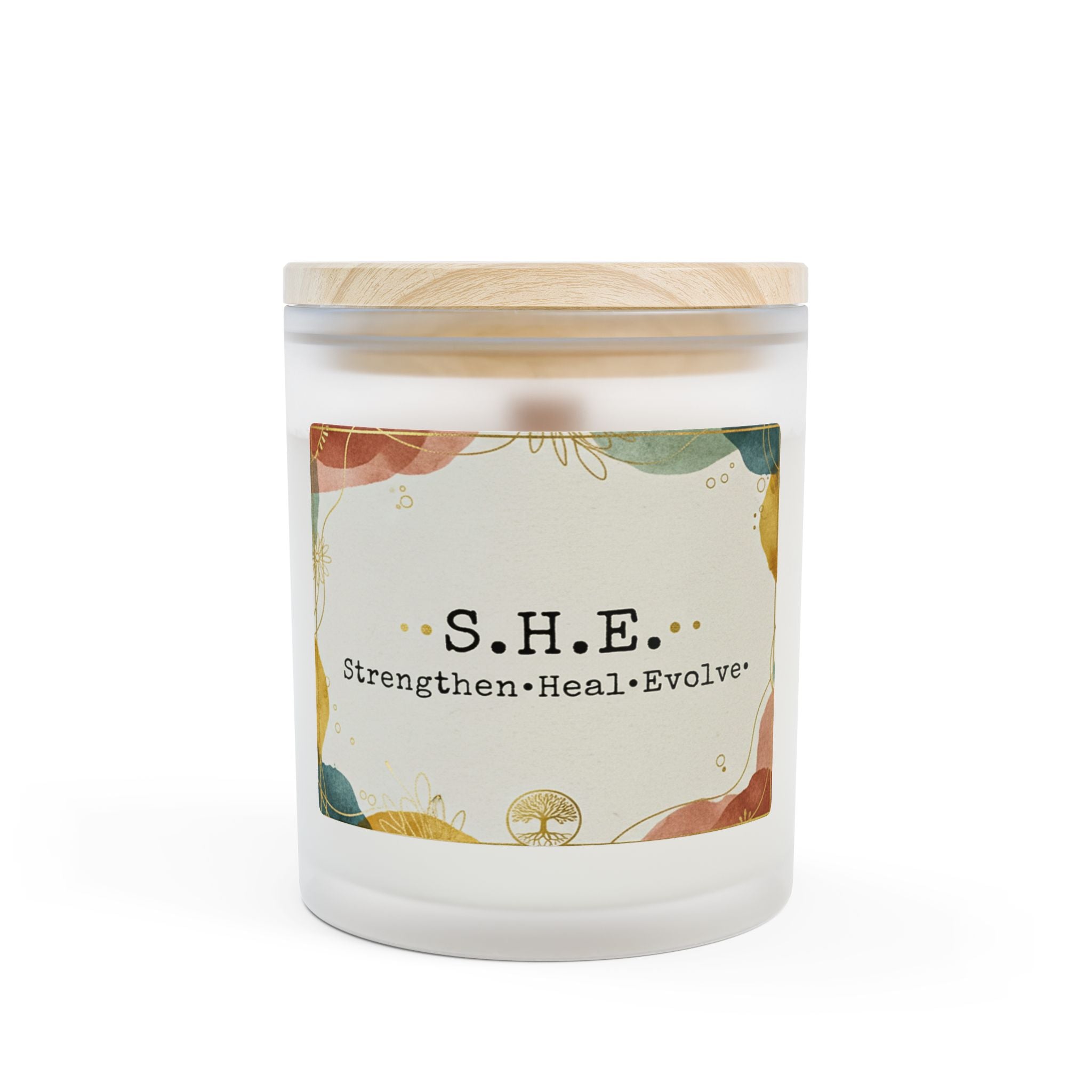 S.H.E. Strengthen Heal Evolve Candle