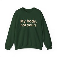 My Body, Not Yours