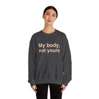 My Body, Not Yours