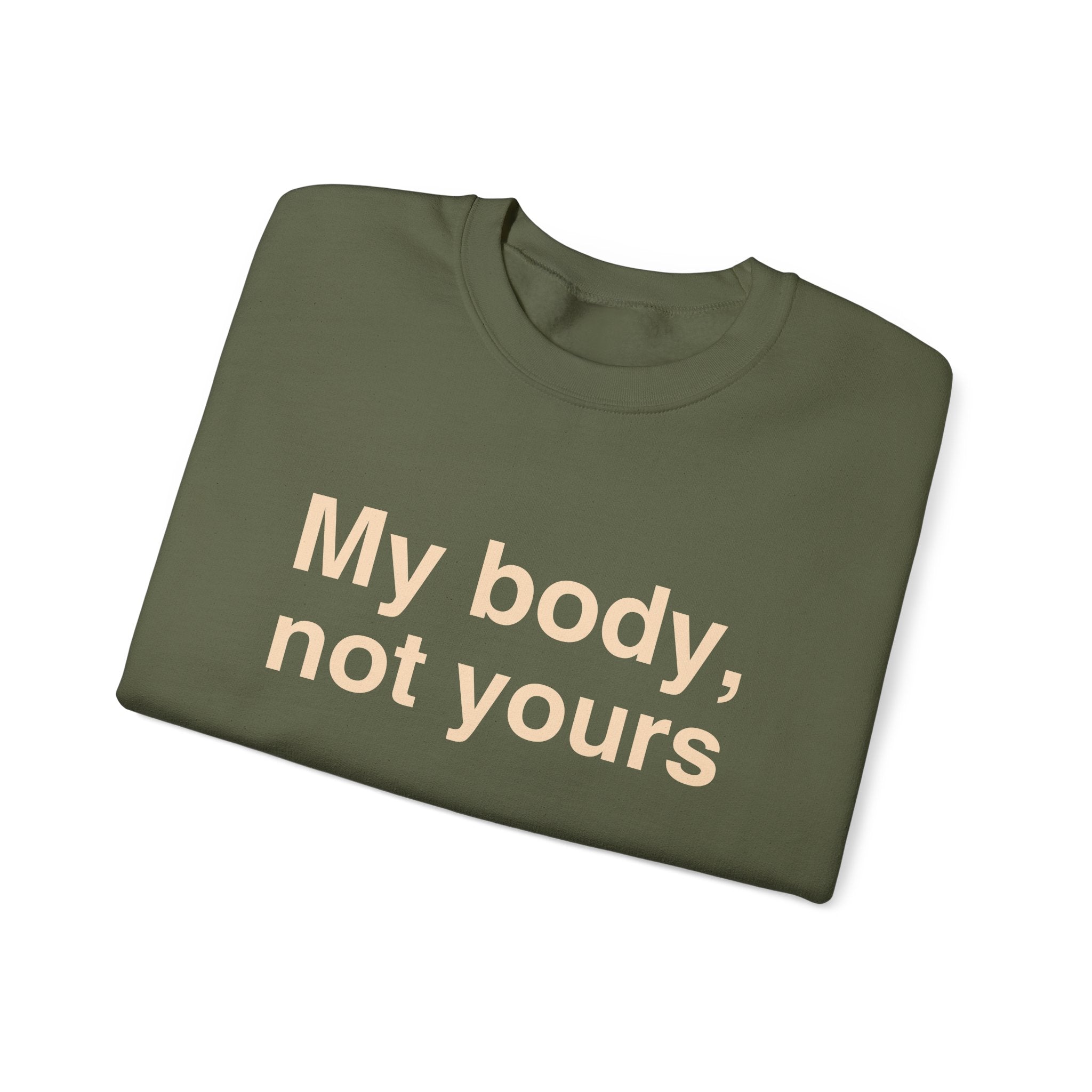 My Body, Not Yours