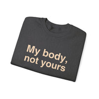 My Body, Not Yours