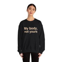 My Body, Not Yours