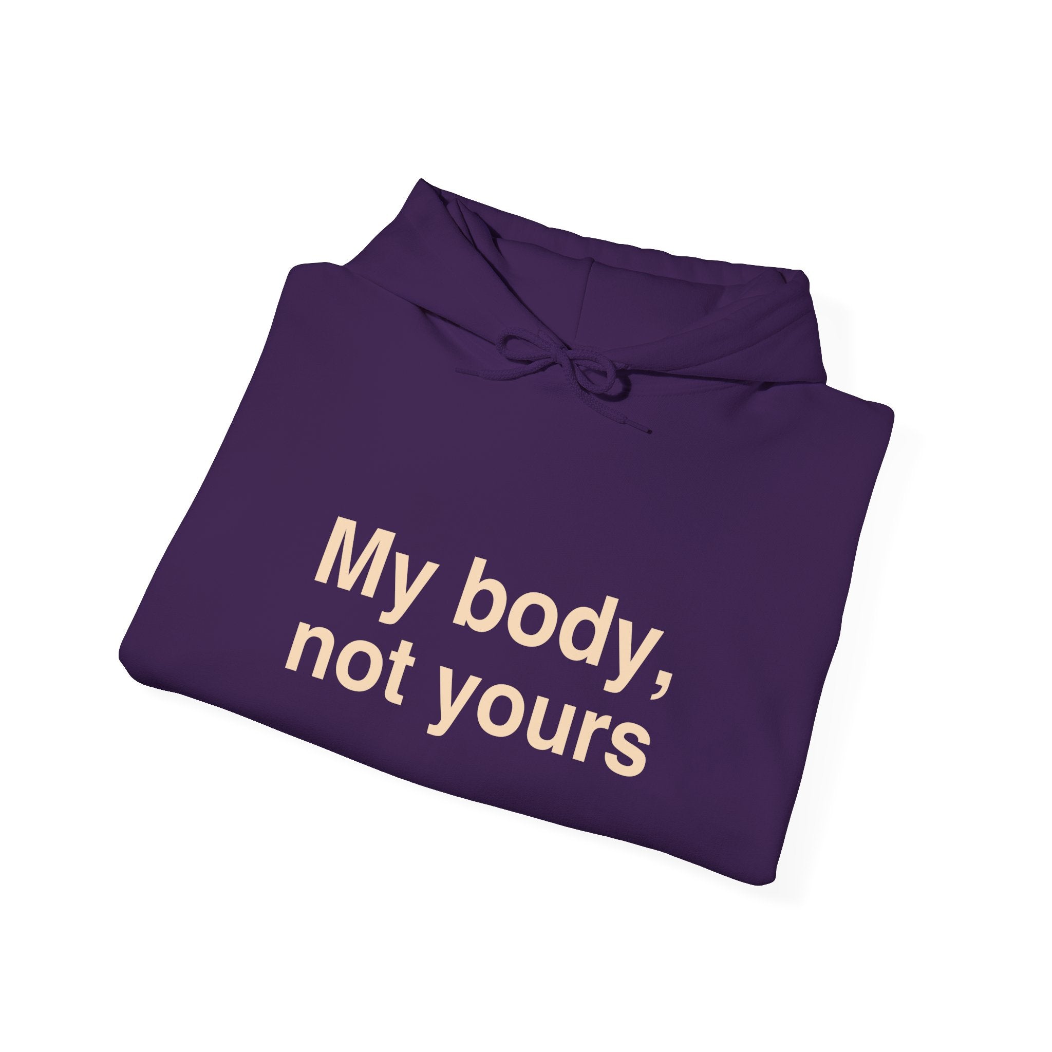 My Body, Not Yours Hoodies