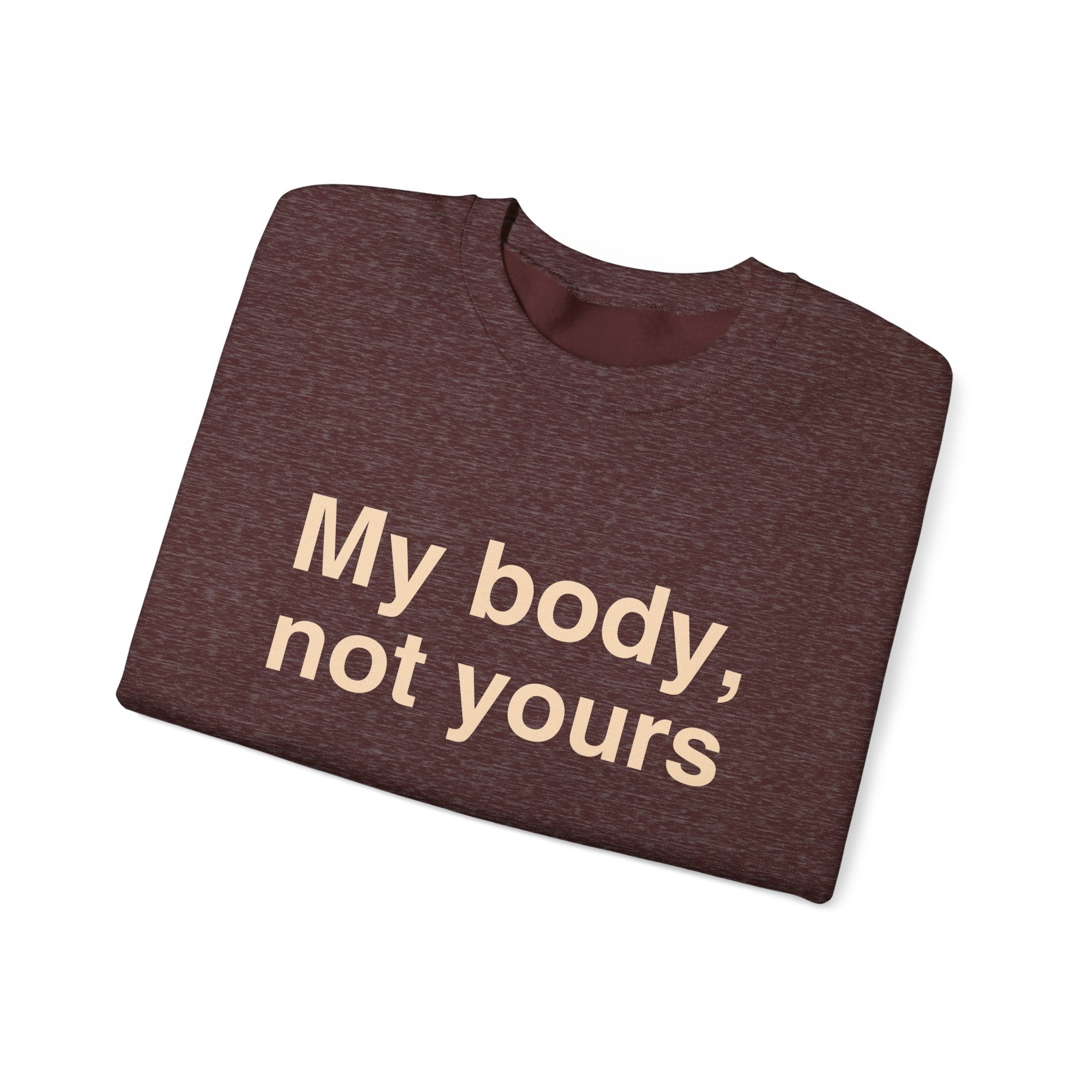 My Body, Not Yours
