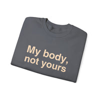 My Body, Not Yours