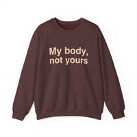 My Body, Not Yours