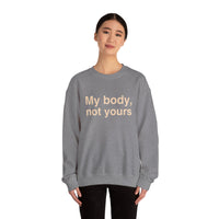 My Body, Not Yours