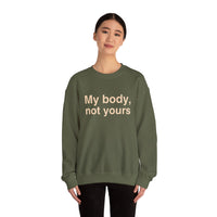 My Body, Not Yours