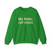 My Body, Not Yours
